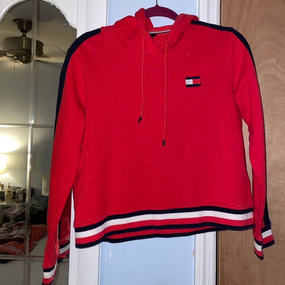 Cropped tommy sweatshirt